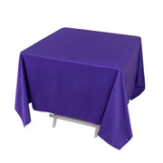 70" x 70" Scuba Polyester Square Tablecloth Wedding Table Linens