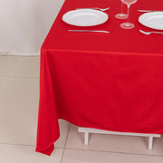 70" x 70" Scuba Polyester Square Tablecloth Wedding Table Linens