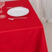 70" x 70" Scuba Polyester Square Tablecloth Wedding Table Linens