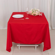 70" x 70" Scuba Polyester Square Tablecloth Wedding Table Linens