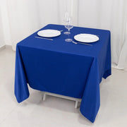 70" x 70" Scuba Polyester Square Tablecloth Wedding Table Linens