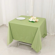 70" x 70" Scuba Polyester Square Tablecloth Wedding Table Linens