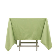 70" x 70" Scuba Polyester Square Tablecloth Wedding Table Linens