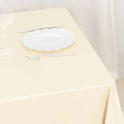 70" x 70" Scuba Polyester Square Tablecloth Wedding Table Linens