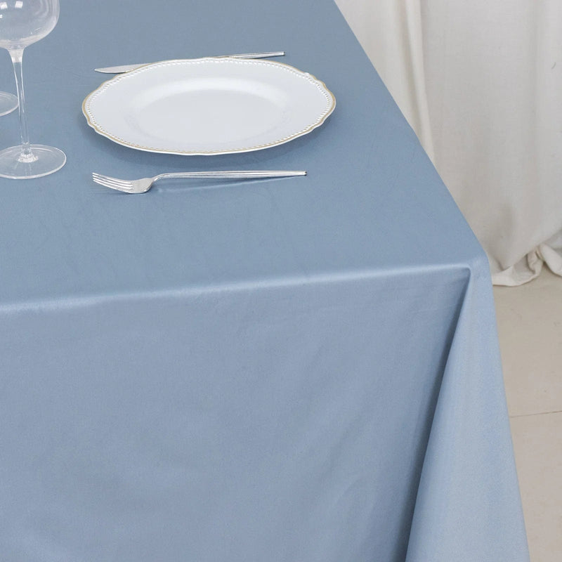 70" x 70" Scuba Polyester Square Tablecloth Wedding Table Linens