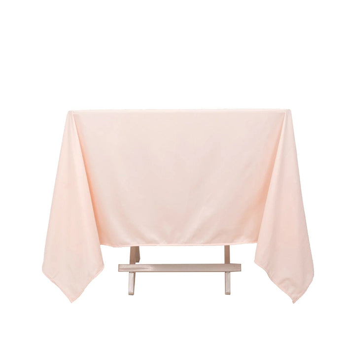 70" x 70" Scuba Polyester Square Tablecloth Wedding Table Linens TAB_SCUBA_7070_046