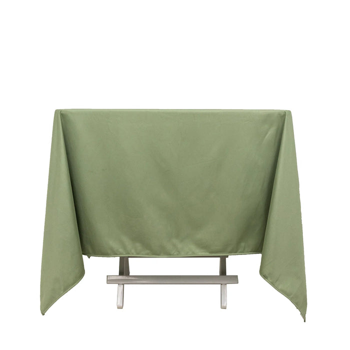 70" x 70" Scuba Polyester Square Tablecloth Wedding Table Linens TAB_SCUBA_7070_DSG