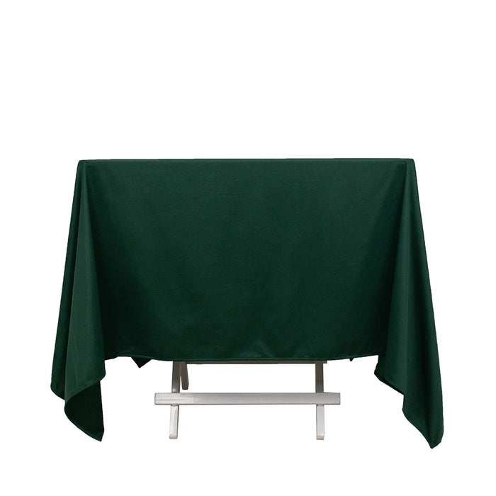 70" x 70" Scuba Polyester Square Tablecloth Wedding Table Linens TAB_SCUBA_7070_HUNT