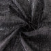 72" Metallic Fringe Shag Tinsel Square Polyester Table Overlay - Black