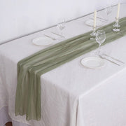 72" Premium Chiffon Extra Long Table Top Runner