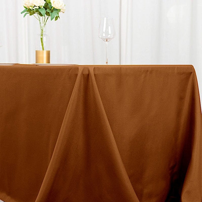 72" x 120" Polyester Rectangular Tablecloth