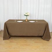72" x 120" Polyester Rectangular Tablecloth TAB_72120_TAUP_POLY
