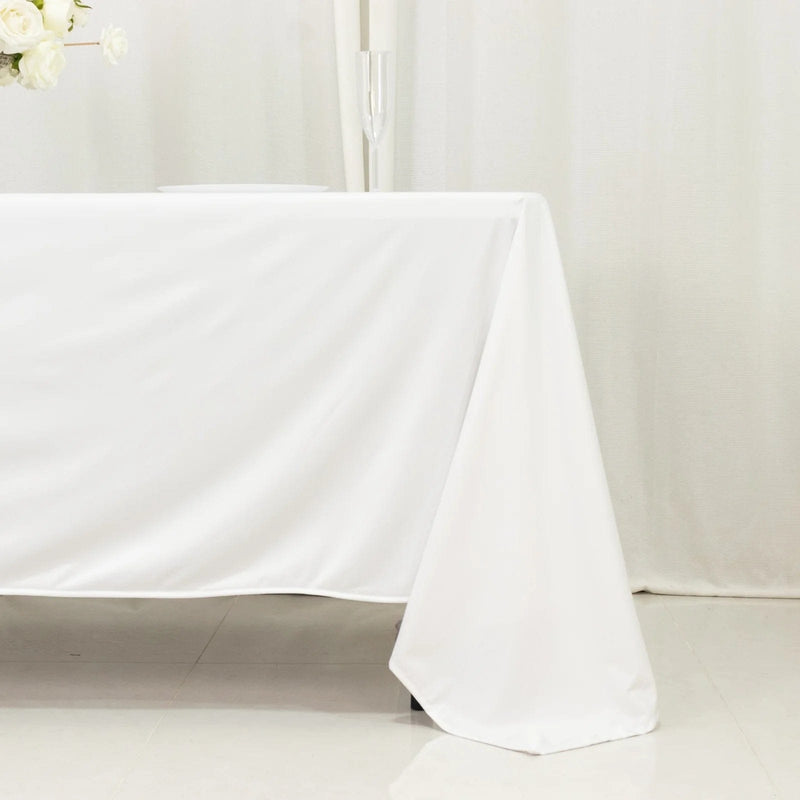 72" x 120" Scuba Polyester Rectangular Tablecloth