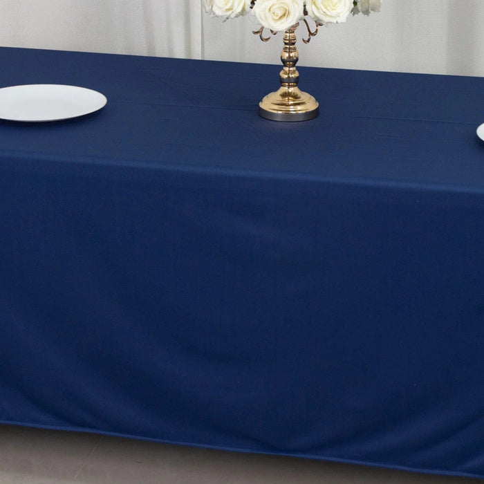 72" x 120" Scuba Polyester Rectangular Tablecloth