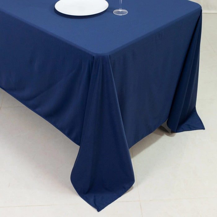 72" x 120" Scuba Polyester Rectangular Tablecloth