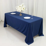 72" x 120" Scuba Polyester Rectangular Tablecloth