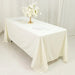 72" x 120" Scuba Polyester Rectangular Tablecloth