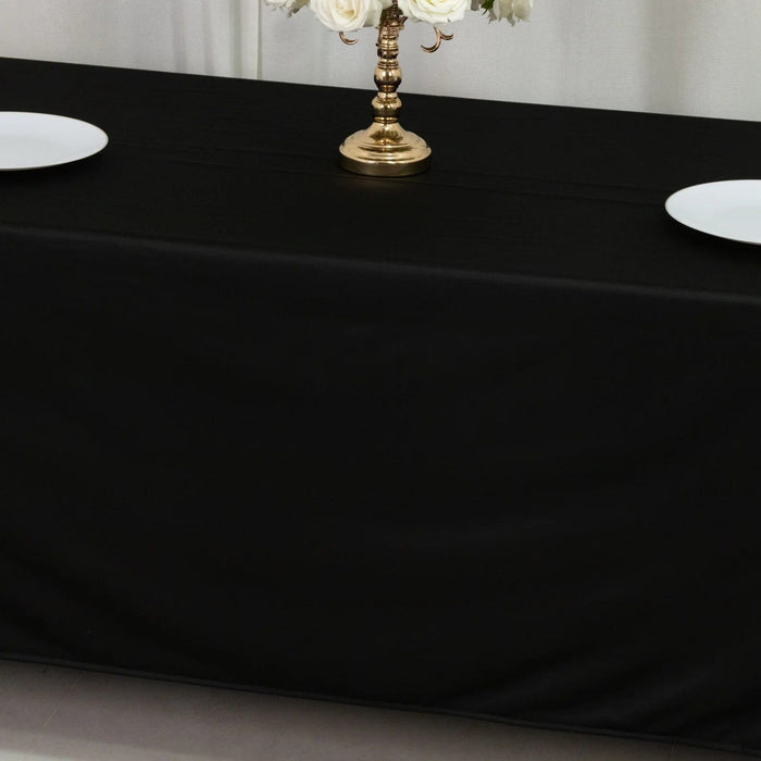 72" x 120" Scuba Polyester Rectangular Tablecloth