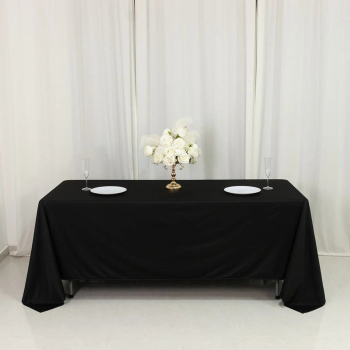 72" x 120" Scuba Polyester Rectangular Tablecloth