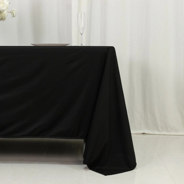 72" x 120" Scuba Polyester Rectangular Tablecloth