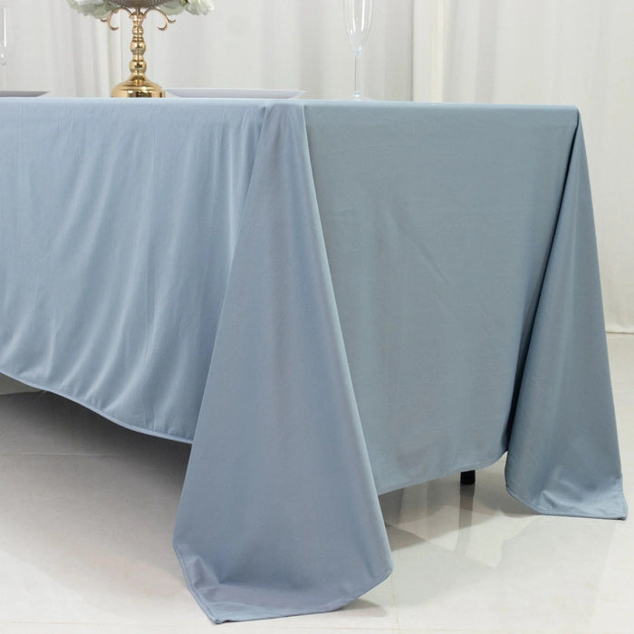 72" x 120" Scuba Polyester Rectangular Tablecloth