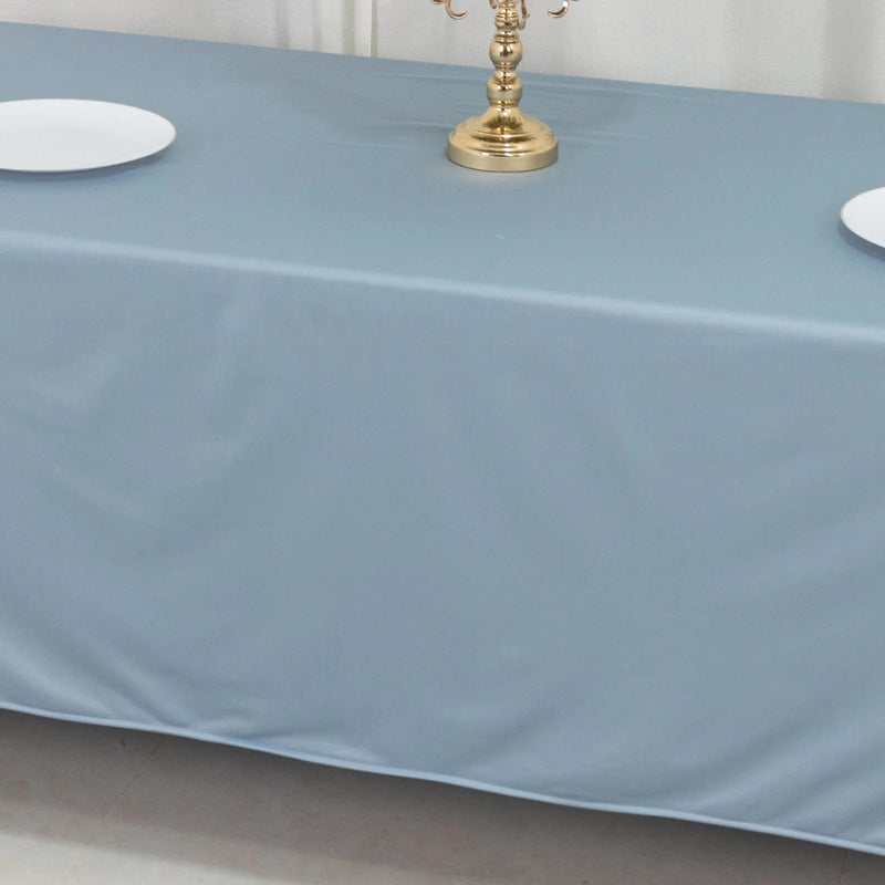 72" x 120" Scuba Polyester Rectangular Tablecloth