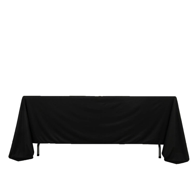72" x 120" Scuba Polyester Rectangular Tablecloth TAB_SCUBA_72120_BLK