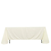 72" x 120" Scuba Polyester Rectangular Tablecloth TAB_SCUBA_72120_IVR