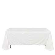 72" x 120" Scuba Polyester Rectangular Tablecloth TAB_SCUBA_72120_WHT