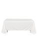 72" x 120" Scuba Polyester Rectangular Tablecloth TAB_SCUBA_72120_WHT