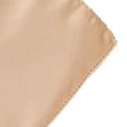 72" x 72" Satin Square Table Overlay Smooth Finish