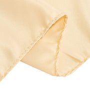 72" x 72" Satin Square Table Overlay Smooth Finish