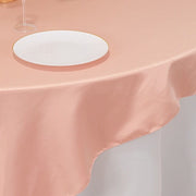 72" x 72" Satin Square Table Overlay Smooth Finish