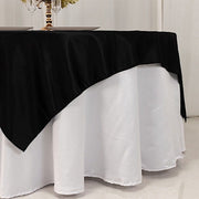 72" x 72" Satin Square Table Overlay Smooth Finish