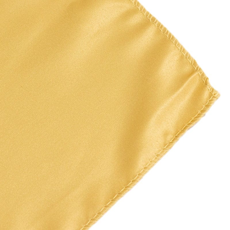 72" x 72" Satin Square Table Overlay Smooth Finish