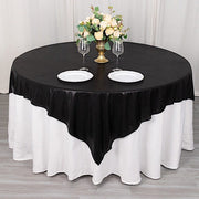 72" x 72" Shimmer Sequin Dots Square Polyester Table Overlay