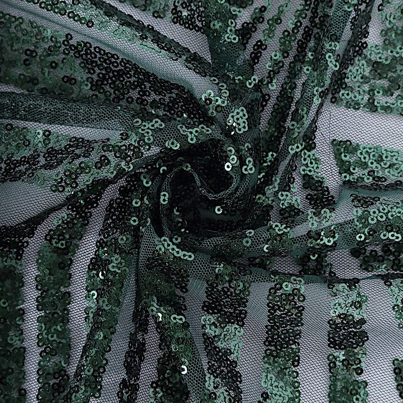 72"x72" Tulle Square Table Overlay with Sequins and Geometric Pattern