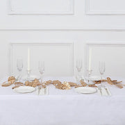 7ft Metallic Artificial Monstera Leaf Table Garland Plant - Gold ARTI_METLIC25_GOLD