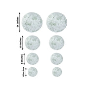 8 Chinoiserie Floral Print Hanging Paper Lanterns