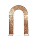 8 ft Big Payette Sequin Open Arch Backdrop Cover IRON_STND18_71_L_GOLD