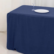 8 ft Fitted Premium Polyester Rectangle Tablecloth