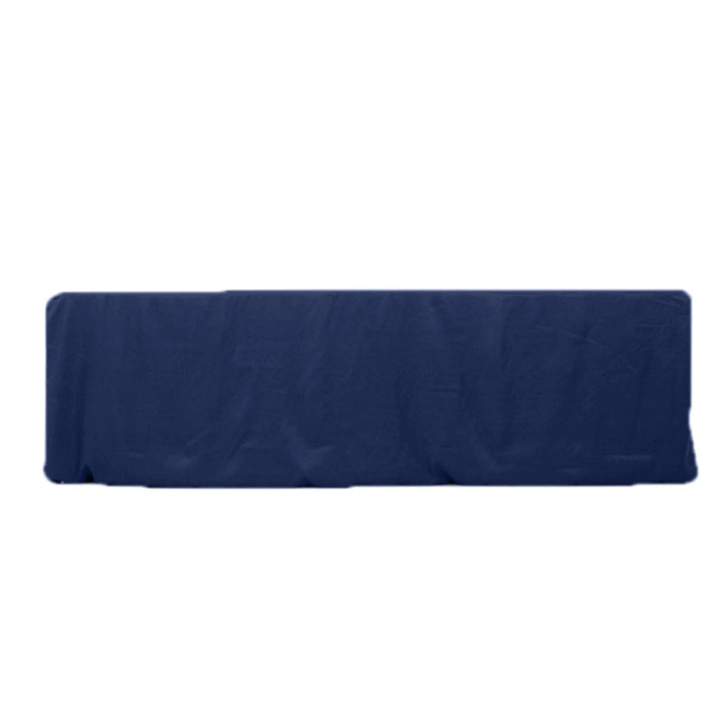 8 ft Fitted Premium Polyester Rectangle Tablecloth