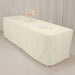 8 ft Fitted Premium Polyester Rectangle Tablecloth