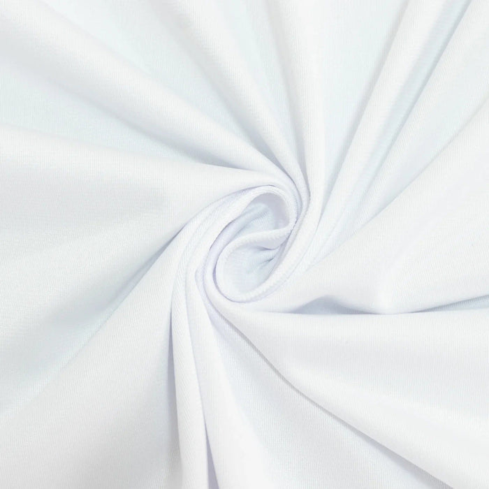 8 ft Fitted Scuba Polyester Rectangle Tablecloth