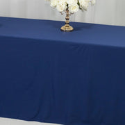 8 ft Fitted Scuba Polyester Rectangle Tablecloth