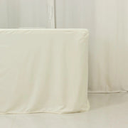 8 ft Fitted Scuba Polyester Rectangle Tablecloth