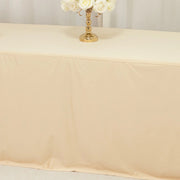 8 ft Fitted Scuba Polyester Rectangle Tablecloth