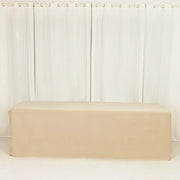 8 ft Fitted Scuba Polyester Rectangle Tablecloth