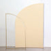 8 ft Fitted Spandex Half Moon Wedding Arch Backdrop Stand Cover