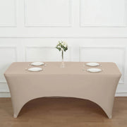 8 ft Fitted Spandex Tablecloth 96" x 30" x 30"